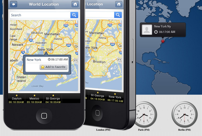 Mobile Location-based Time Teller Solution