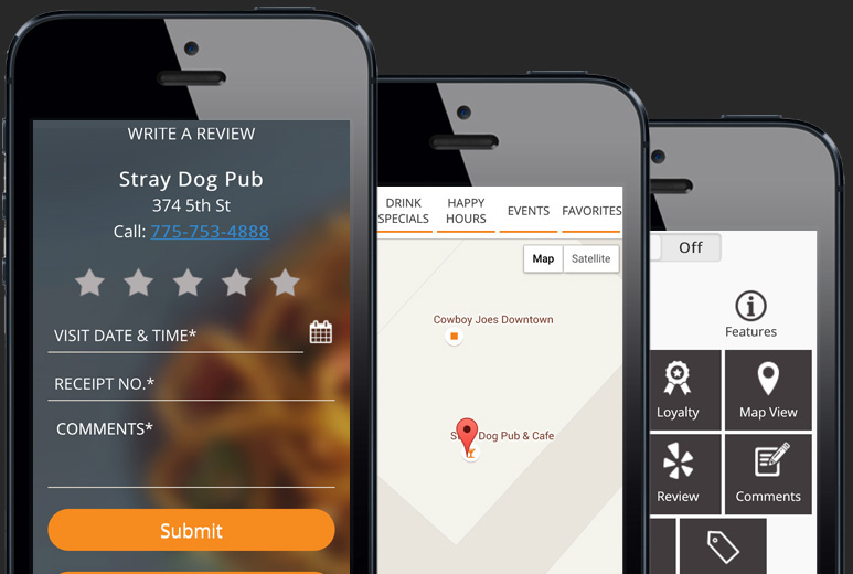 Mobile Restaurant Finder App 